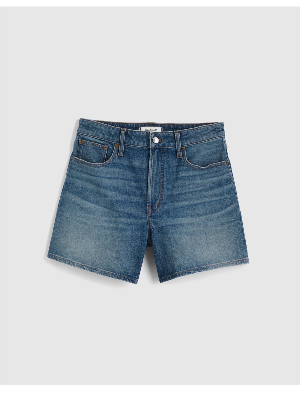 Madewell Men's Mid Wash Denim Shorts